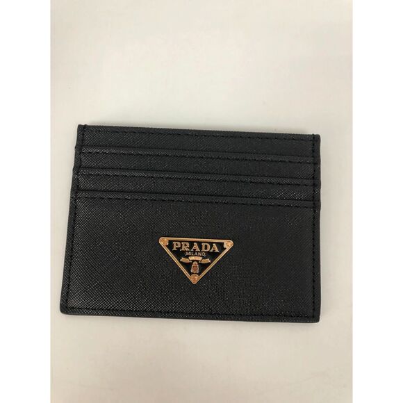 Other - Prada Card Holder Wallet – Black